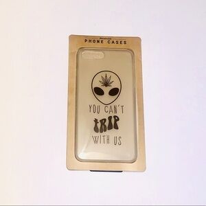Handmade Phone Case “YOU CAN’T TRIP WITH US”